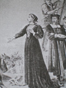 Martyrdom of St Anne Line (27 February 1601)